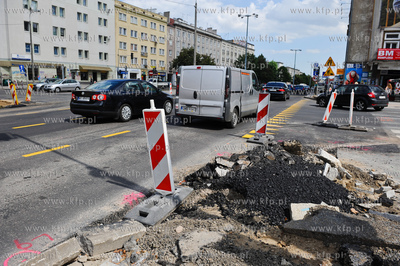 Gdansk Wrzeszcz. Utrudnienia w ruchu drogowym zwiazane...