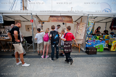 Gdansk. Zlot Zaglowcow Baltic Sail Gdansk 2013. Festiwal...