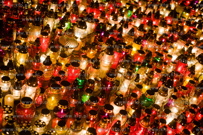 Gdansk. Cmentarz Lostowicki. Swieto Zmarlych. Nz Kwatera...