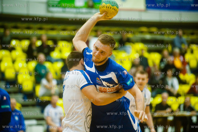 Hala AWFiS Gdansk. Mecz pilki recznej I ligi. Wybrzeze...