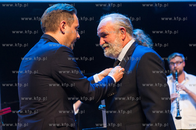 Gdansk. Europejskie Centrum Solidarnosci. Gala 70-lecia...