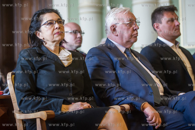 Gdansk. Nowy Ratusz. XXIII Sesja Rady Miasta Gdanska....