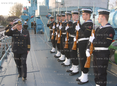 Spotkanie dowodcy Marynarki Wojennej admirala floty...