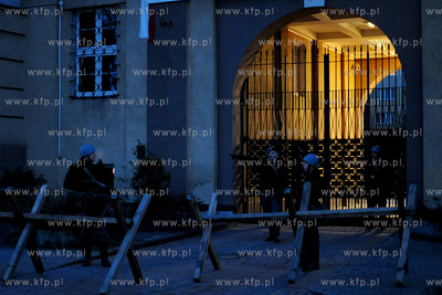 Plan zdjeciowy filmu o masakrze robotnikow na Wybrzezu...