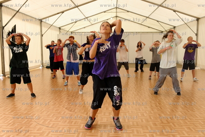 Gdansk. Plac Zebran Ludowych. Festiwal MTV Gdansk Dzwiga...
