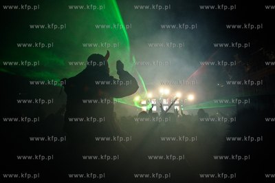 Impreza sylwestrowa na Targu Weglowym w Gdansku 31.12.2010...