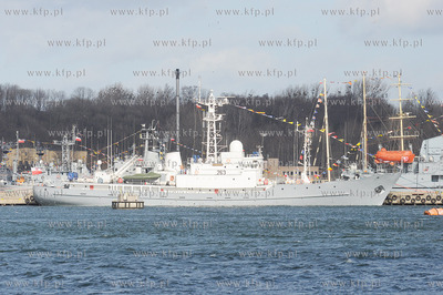 Z okazji 40 lecia utworzenia 3 Flotylii na okretach...