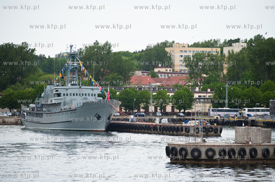 Gdynia Oksywie. Port Marynarki Wojennej. ORP Wodnik...