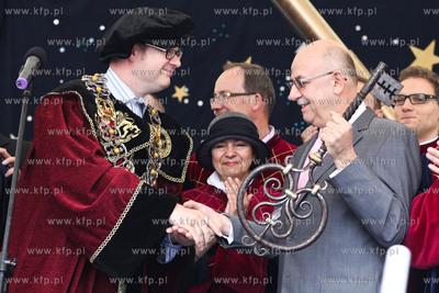 Uroczystosc otwarcia 751 Jarmarku sw. Dominika w Gdansku....