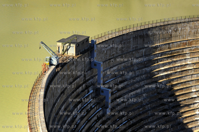 Szwajcaria, Grimselsee, Berno. Jesienne Alpy w okolicy...