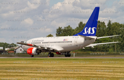Port Lotniczy Gdansk im. Lecha Walesy, Nz. Boeing 737...