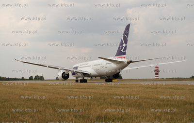 Port Lotniczy Gdansk. Boeing 787-800 Dreamliner Polskich...