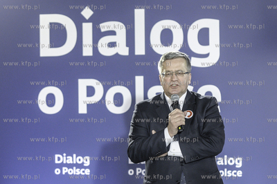 Zamek Gdniew. Spotkanie Prezydenta ronislawa Komorowskiego...