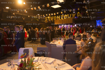 Gdańsk. Studniówka I LO w Starym Maneżu. 12.01.2019...