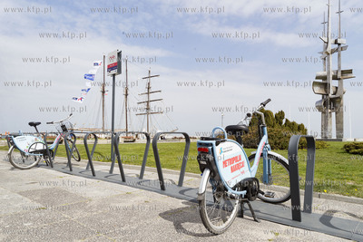 Gdynia. Mevo - rower elektryczny do wynajęcia.24.04.2019...