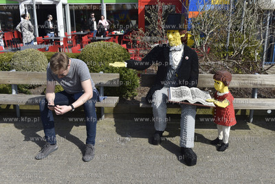 Legoland w Billund, Dania. 8.04.2018 Fot. Maciej Kosycarz...