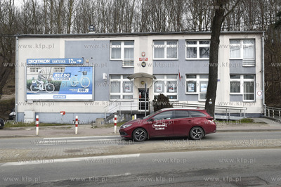 Urząd Pocztowy w Żukowie na ul. Gdańskiej. 21.03.2019...