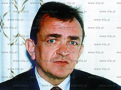 Wlodzimierz Dyrka,szef gdanskiej Rafinerii.04.97.Fot.Maciej...