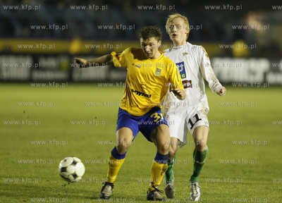 Gdynia. Ekstraklasa pilki noznej. Mecz Arka Gdynia...