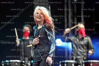 Gdynia. Heineken Open'er Festival. Koncert na scenie...