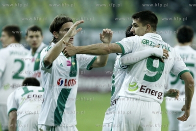 Gdansk. PGE Arena. Mecz o mistrzostwo Ekstraklasy Lechia...