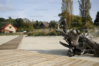 Uroczystośc otwarcia sztucznej wydmy na terenie Stacji...