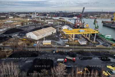 Węgiel w Porcie Gdańsk.
31.01.2023
fot. Krzysztof...