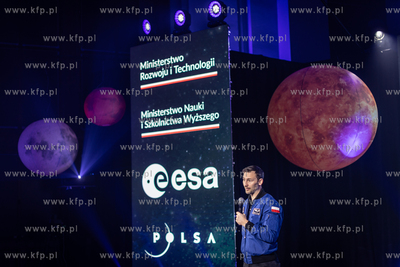 Wizyta astronauty Sławosza Uznańskiego-Wiśniewskiego...