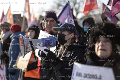 Demonstracja wsparcia dla lekarzy i pacjentek w Gdańsku....