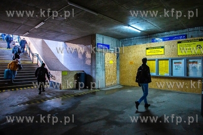 Gdańsk. Przebudowa tunelu łączącego dworzec PKP...