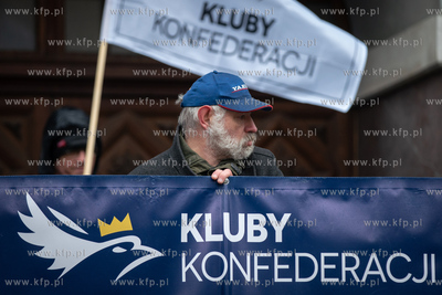 Konfederacja bez cenzury. Protest antyrządowy w Gdańsku....