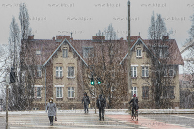 Zimowy Gdańsk. Al. Zwycięstwa. 1.02.2022 fot. Anna...