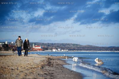 Sopot. Sloneczny dzien na plazy.
09.12.2011
fot....