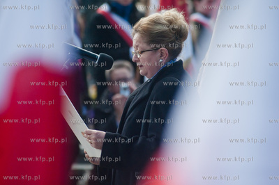 Kwatera Sybirakow na cmentarzu Lostowickim w Gdansku....