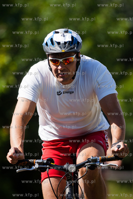 Gdansk. Brzezno. Triathlon Gdanski 2013. Nz ambasador...