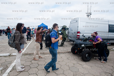 Gdynia. Skwer Kosciuszki. Festyn i pokazy zorganizowany...
