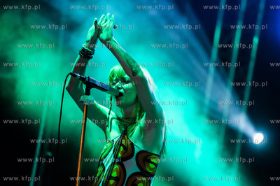 Gdansk. Targ Weglowy. Koncert Ani Rusowicz, bedacy...