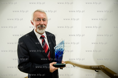 Gdansk. Ratusz Glownomiejski. Uroczystosc wreczenia...