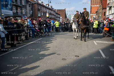 Gdansk. Narodowy Dzien Pamieci Zolnierzy Wykletych....