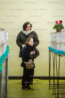 Zespol Szkol Rolniczych w Rusocinie. Wystawa Golebi...