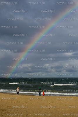 Gdańsk. Brzeźno. Jesienna tęcza na Zatoką.
30.10.2016
fot....