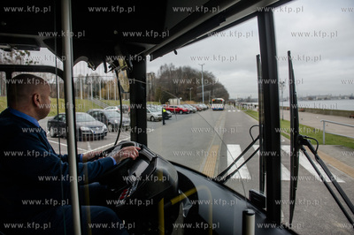 Gdynia. Bulwar Nadmorski.  Wprowadzenia do eksploatacji...