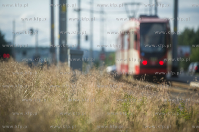 Gdańsk. Morena. Linia tramwajowa Piecki - Migowo....