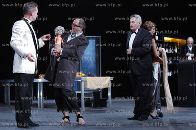 Teatr Wybrzeze w Gdansku. Proby do spektaklu BAL MANEKINOW,...