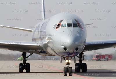 Gdansk,Rebiechowo. Nz. DC 8 linii National Airlines.
Samolot...
