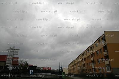 Chmury nad Polwyspem Helskim. 16.04.2010 fot. Jerzy...