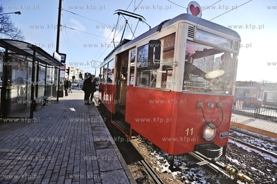 Walentynki w Gdansku. Podroz walentynkowym tramwajem...
