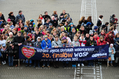 XX  Final Wielkiej Orkiestry Swiatecznej Pomocy w Gdyni....