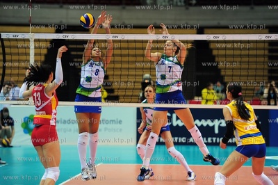 Hala Ergo Arena Gdansk/Sopot. 1/8 finalu Ligi Mistrzyn...