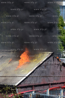 Pozar w Gdyni Grabowku. 26.08.2013 fot. Andrzej J....